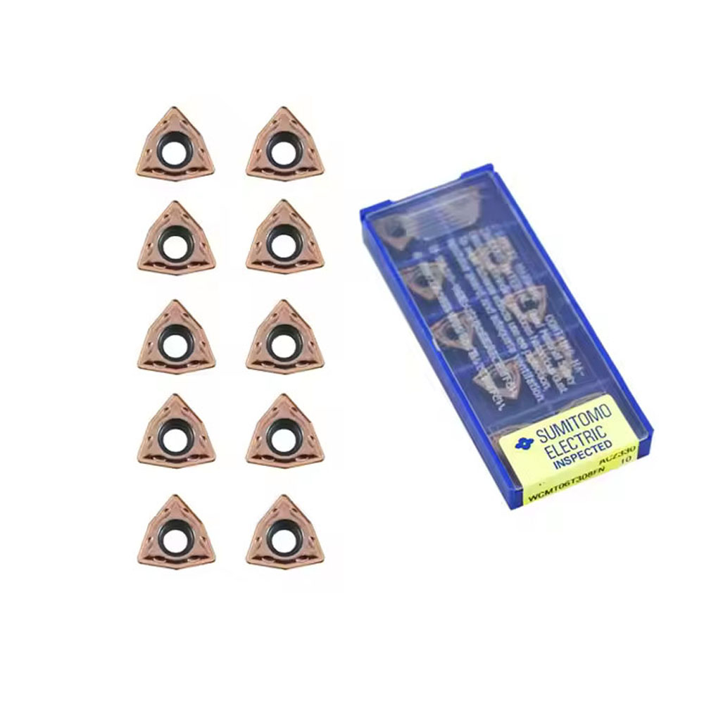 Ocut U Shape Cutter Drill Inserts  WCMT050308 Pack of 10 Indexable Carbide U Shape Cutter